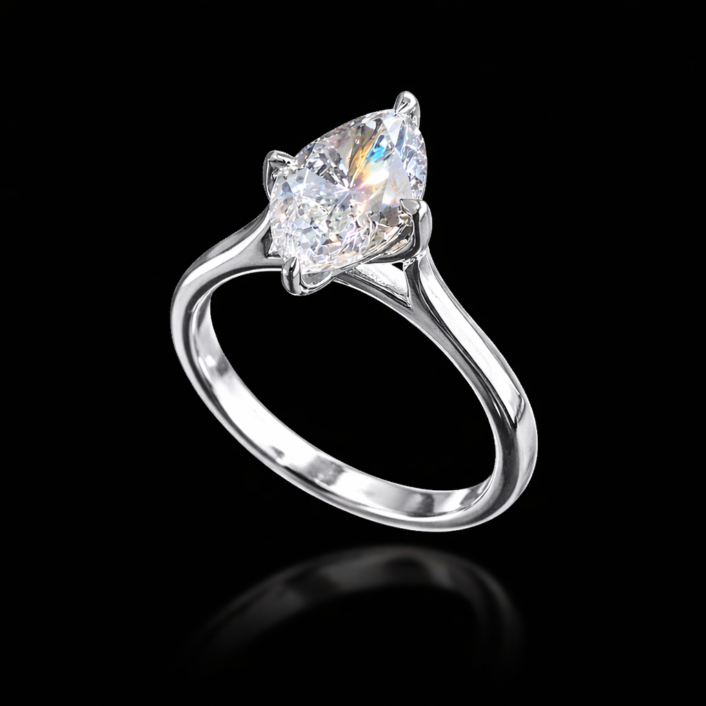 Elysian Marquise Grace Ring - Auvra Diamonds