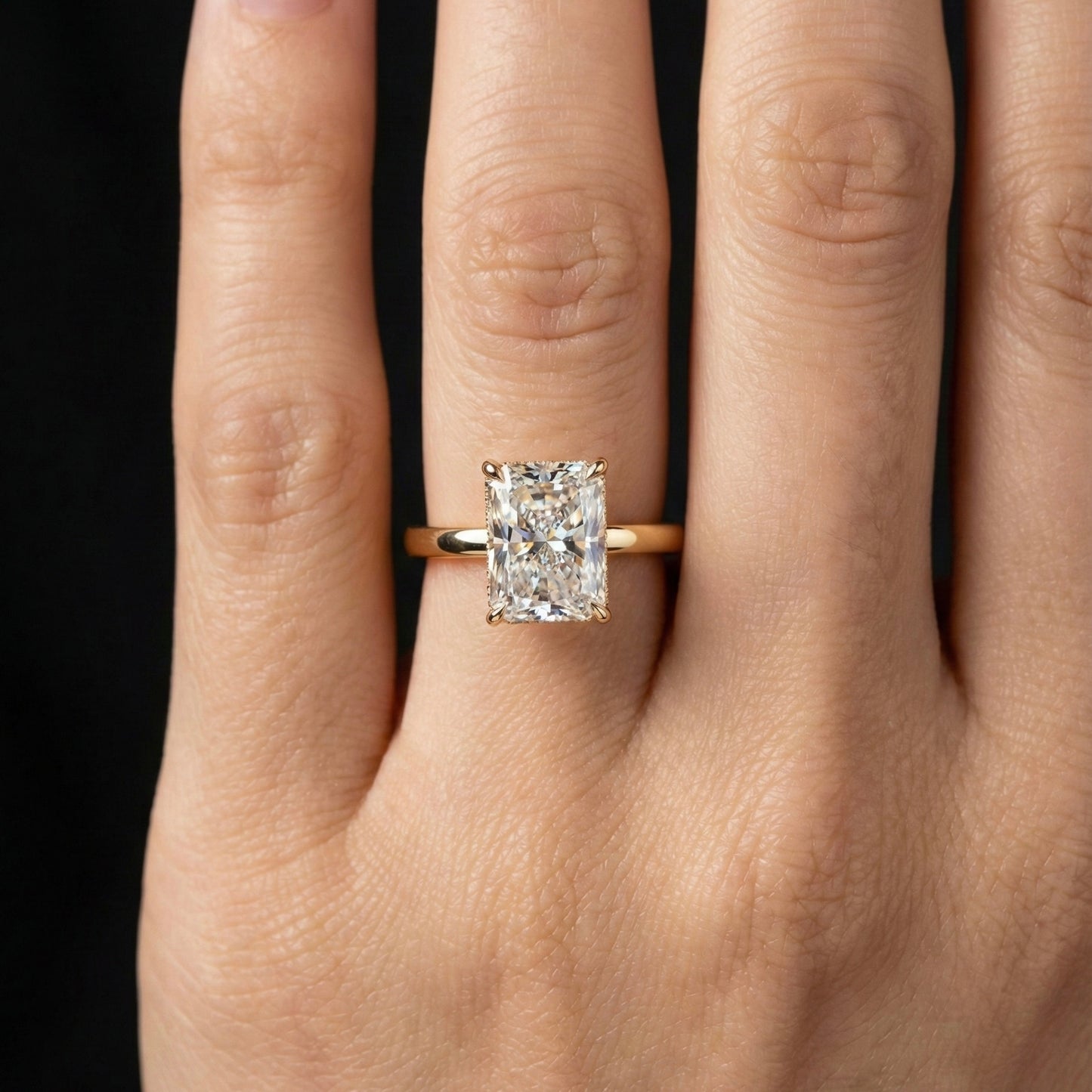 the Luminary Ring - Auvra Diamonds