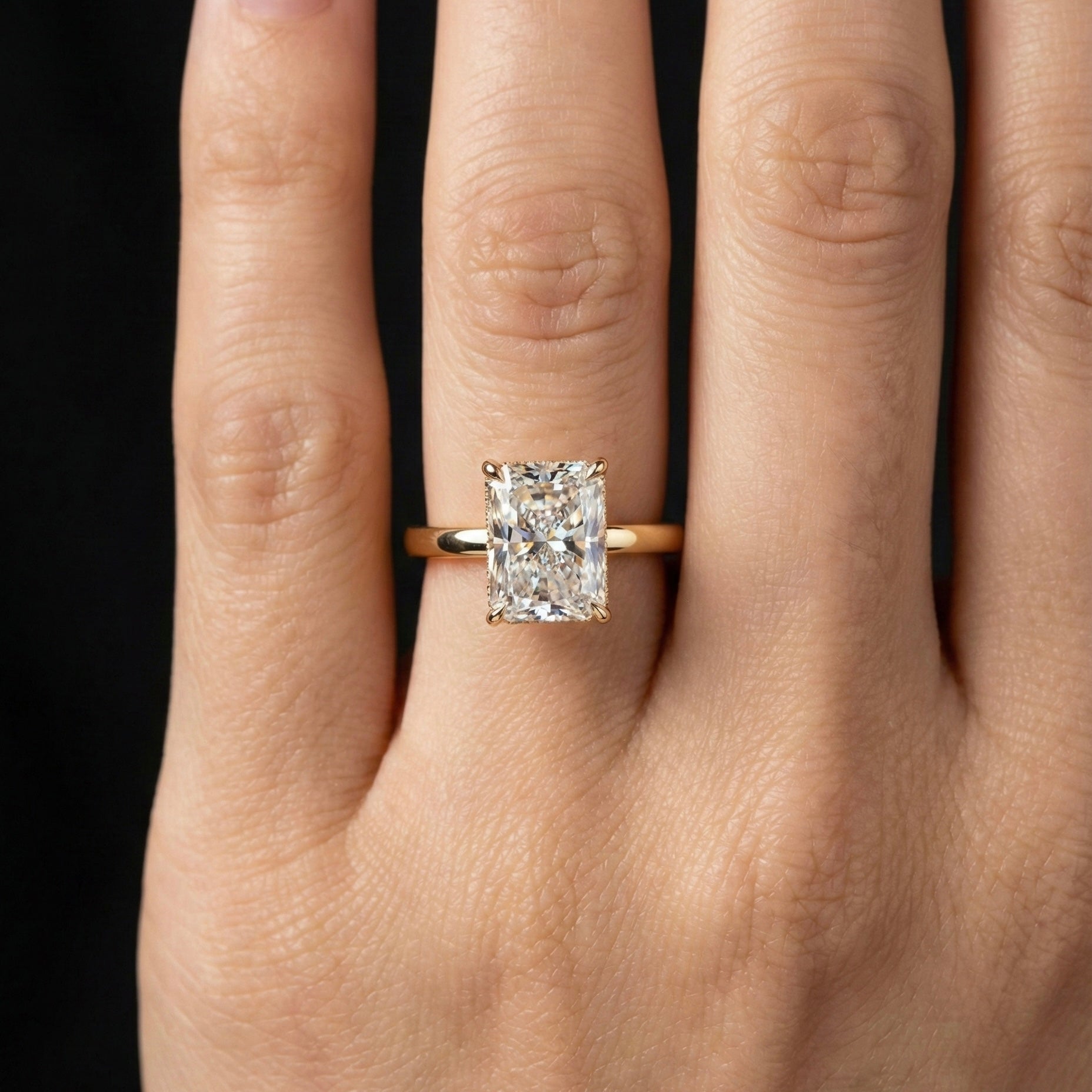 the Luminary Ring - Auvra Diamonds