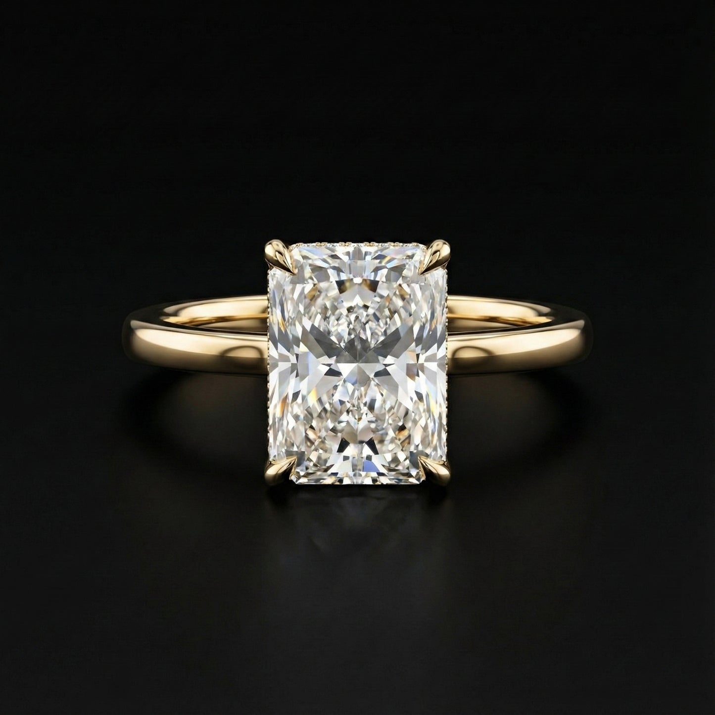 the Luminary Ring - Auvra Diamonds