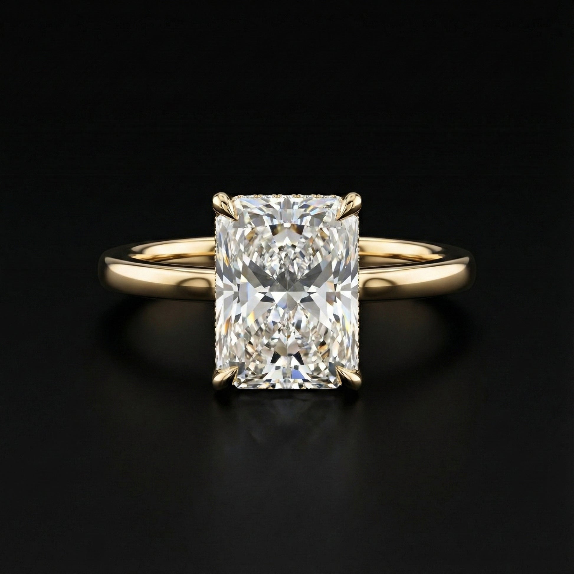 the Luminary Ring - Auvra Diamonds