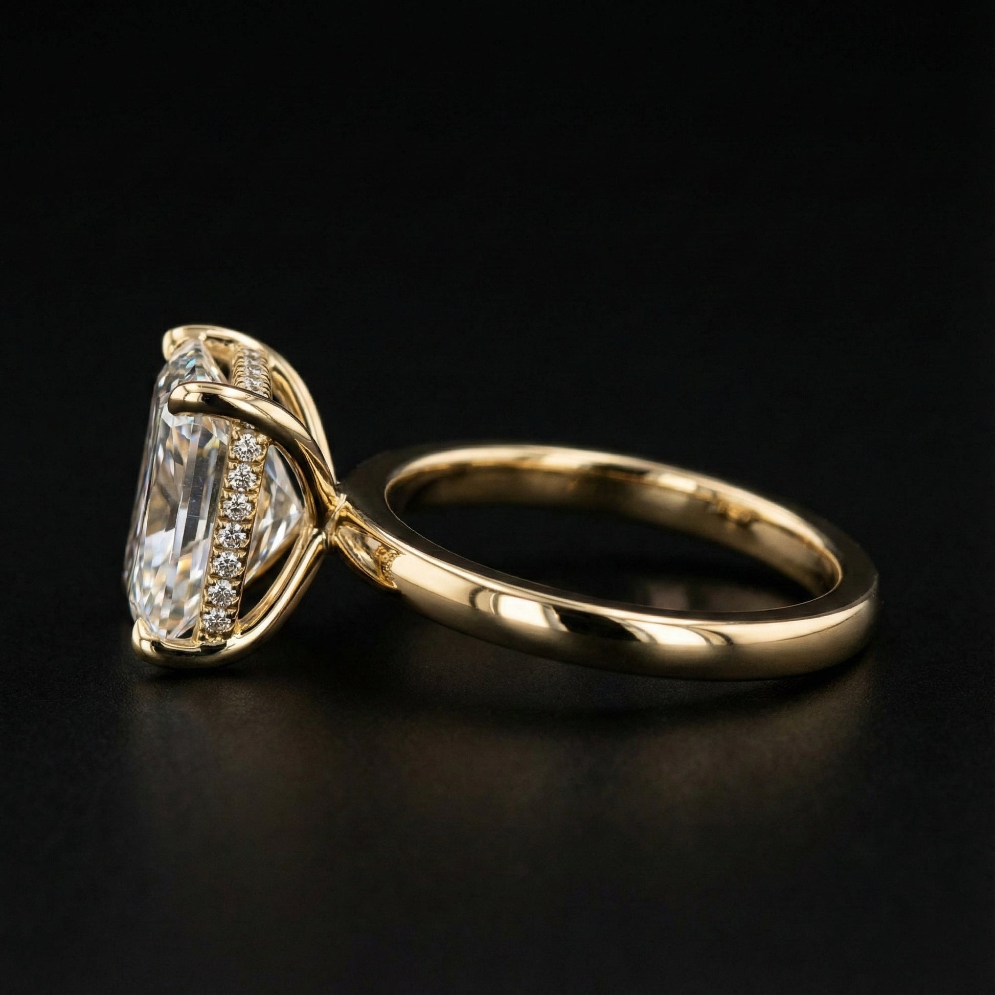 the Luminary Ring - Auvra Diamonds