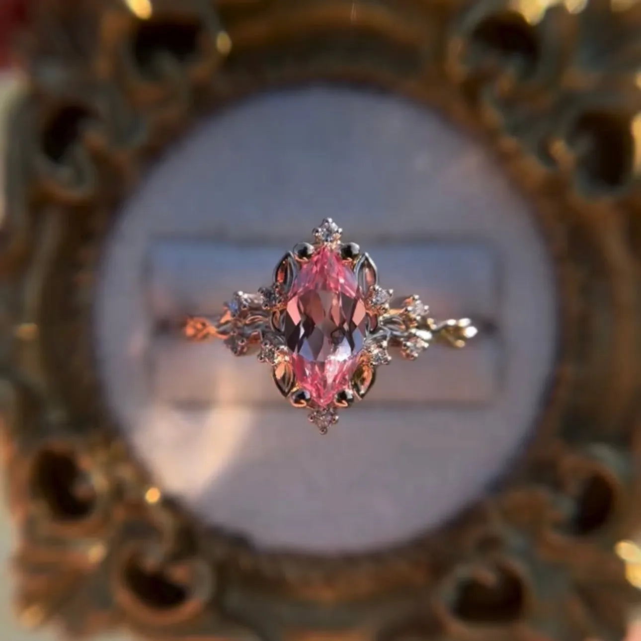 The Pink Petal Ring - Auvra Diamonds The Pink Petal Ring - Auvra Diamonds The Pink Petal Ring AuvraDaimonds Ring jesrxs-2i.myshopify.com blushing-blossom-ring