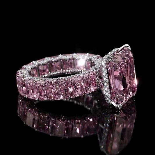 Pink Radiance Emerald Eternity Ring - Auvra Diamonds Pink Radiance Emerald Eternity Ring - Auvra Diamonds Pink Radiance Emerald Eternity Ring AuvraDaimonds Ring jesrxs-2i.myshopify.com pink-radiance-emerald-eternity-ring