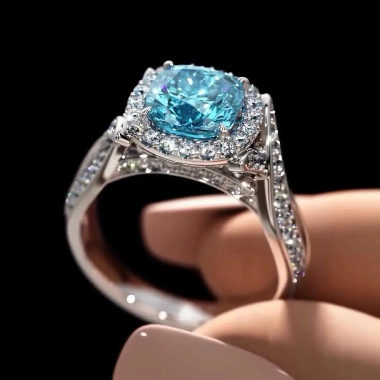 Halcyon Blue Diamond Ring - Auvra Diamonds Halcyon Blue Diamond Ring - Auvra Diamonds Halcyon Blue Diamond Ring Auvra Diamonds Ring jesrxs-2i.myshopify.com halcyon-blue-diamond-ring