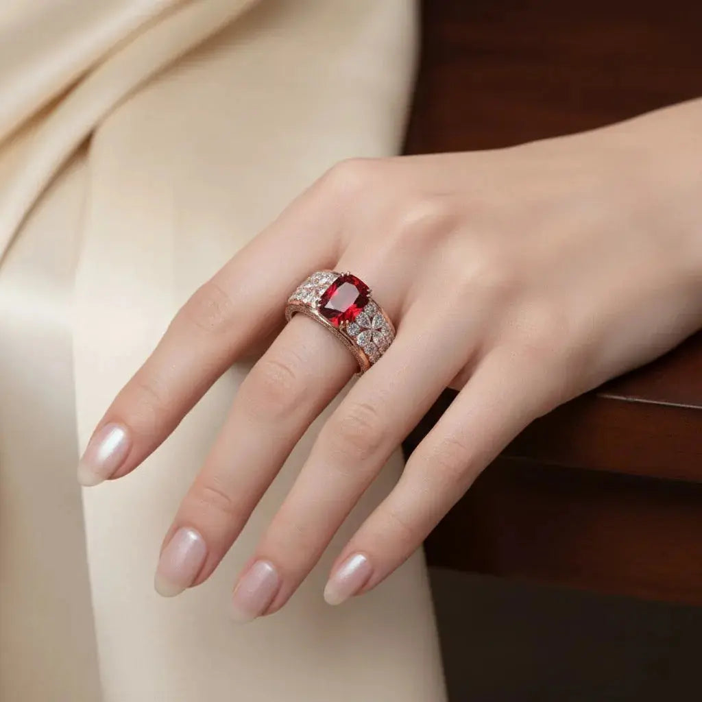 Sovereign Ruby Ring - Auvra Diamonds Sovereign Ruby Ring - Auvra Diamonds Sovereign Ruby Ring Auvra Diamonds Ring jesrxs-2i.myshopify.com sovereign-ruby-ring