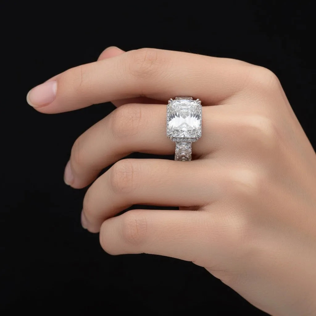 Radiant Zenith Ring - Auvra Diamonds Radiant Zenith Ring - Auvra Diamonds Radiant Zenith Ring Auvra Diamonds Ring jesrxs-2i.myshopify.com radiant-zenith-ring