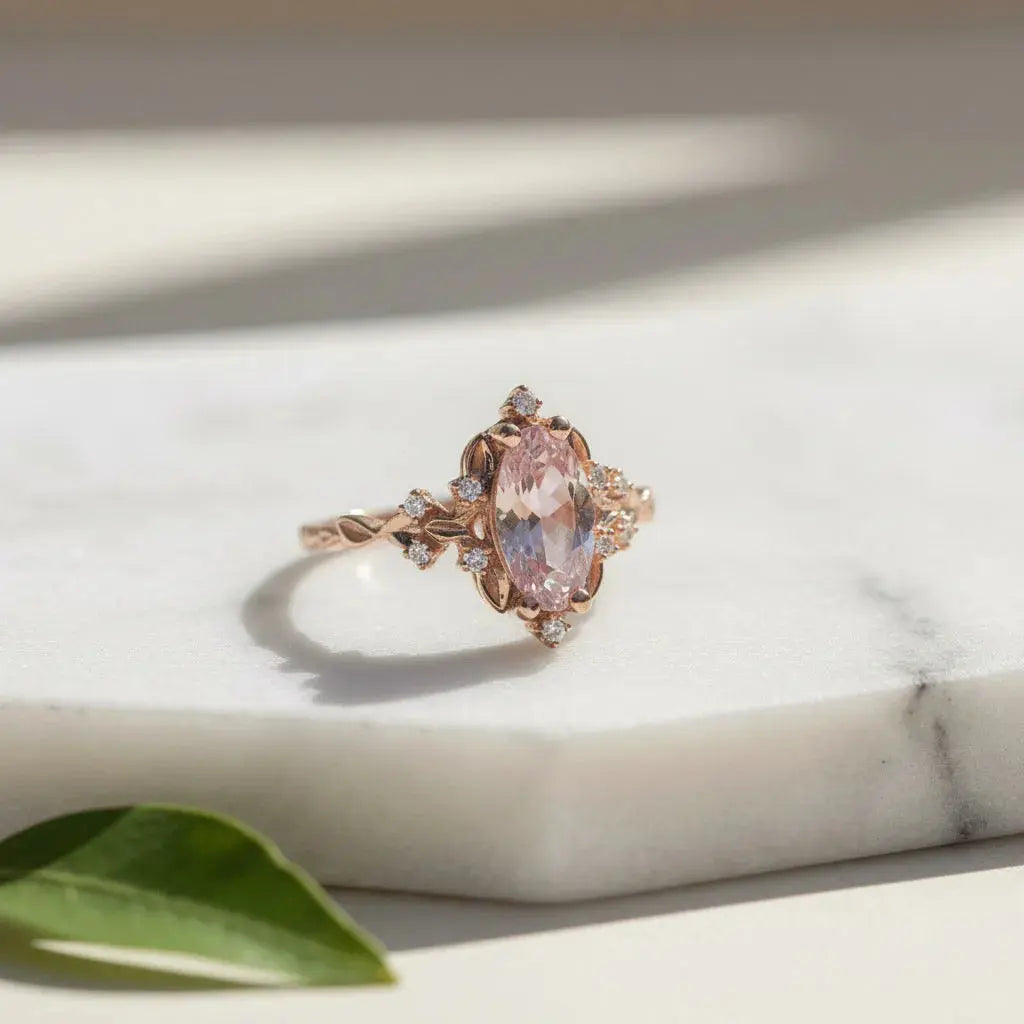 The Pink Petal Ring - Auvra Diamonds The Pink Petal Ring - Auvra Diamonds The Pink Petal Ring AuvraDaimonds Ring jesrxs-2i.myshopify.com blushing-blossom-ring