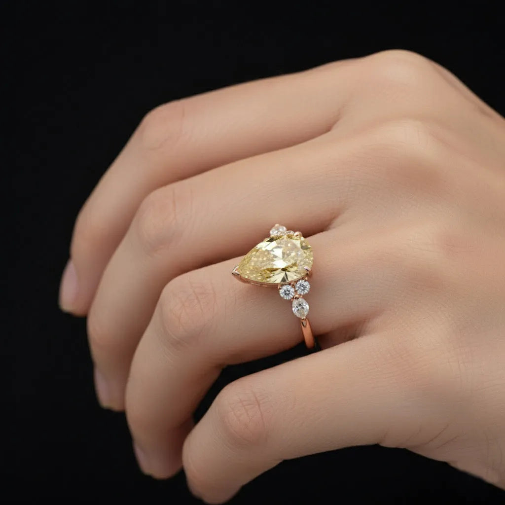 Golden Teardrop Radiance Ring - Auvra Diamonds Golden Teardrop Radiance Ring - Auvra Diamonds Golden Teardrop Radiance Ring Auvra Diamonds Ring jesrxs-2i.myshopify.com golden-teardrop-radiance-ring