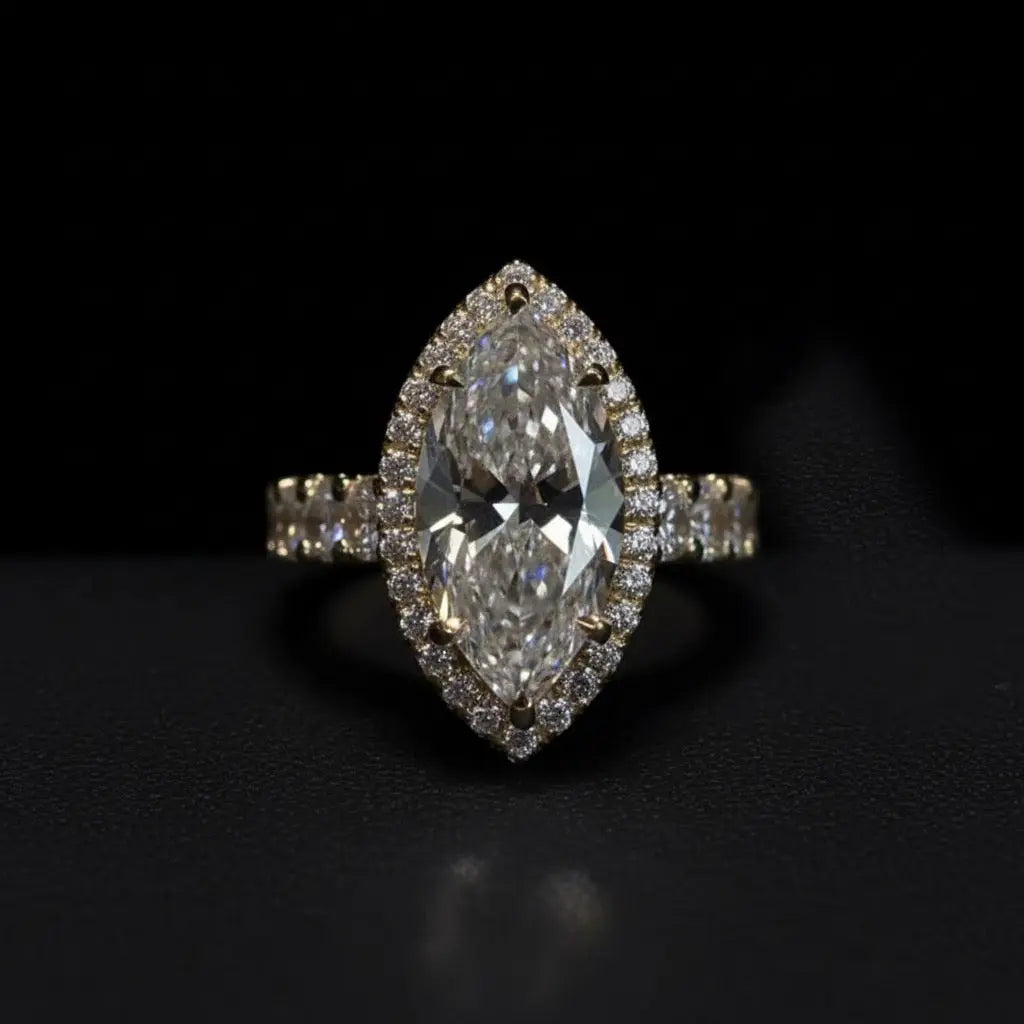 Celestial Marquise Halo Ring - Auvra Diamonds Celestial Marquise Halo Ring - Auvra Diamonds Celestial Marquise Halo Ring Auvra Diamonds Ring jesrxs-2i.myshopify.com celestial-marquise-halo-ring