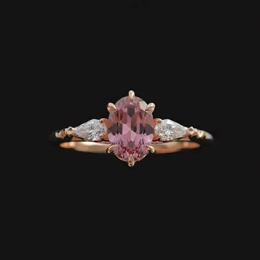 Velvet Bloom Solitaire Ring Auvra Diamonds Ring jesrxs-2i.myshopify.com velvet-bloom-solitaire-ring