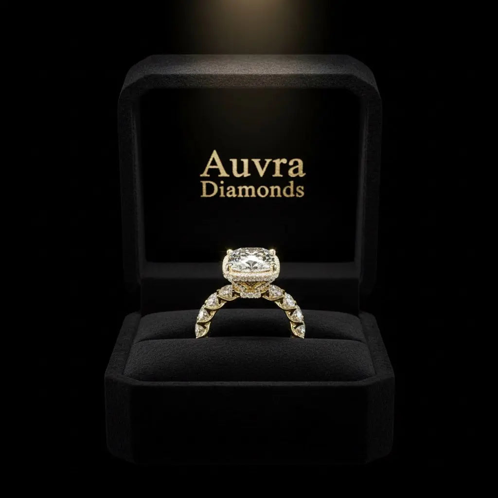 Majestic Radiant Crown Ring Auvra Diamonds Ring jesrxs-2i.myshopify.com majestic-radiant-crown-ring